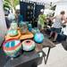 Glass vases by Molly Barnes on display on North University during the Ann Arbor Street Art Fair, Friday, July 19.
Courtney Sacco I AnnArbor.com 